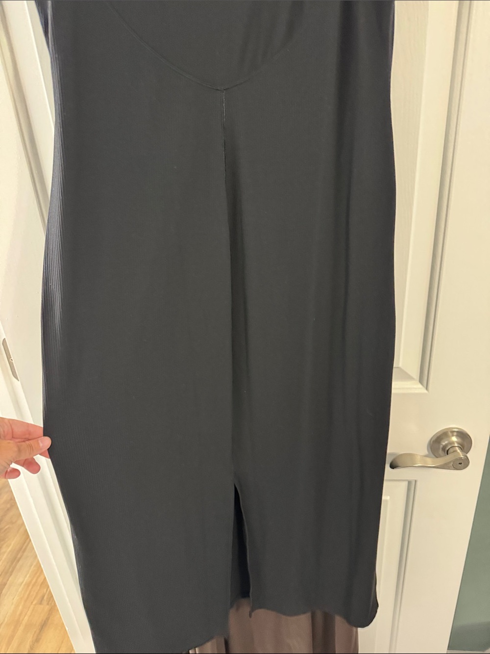 Lululemon ribbed align maxi slit dress - Picture 4 of 4